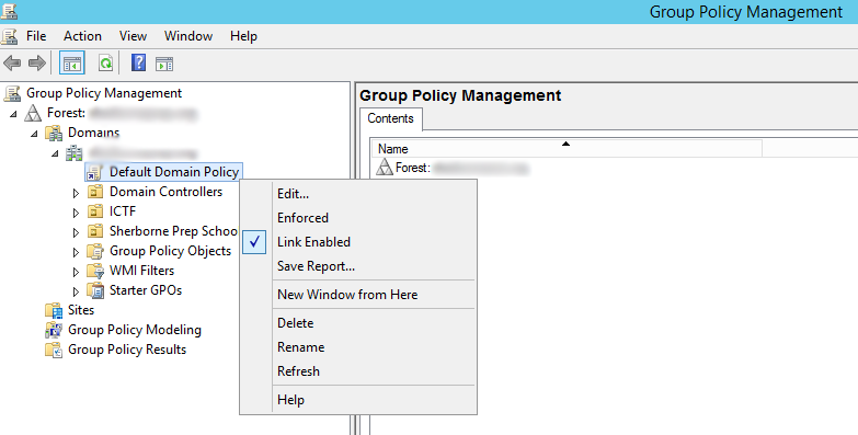 Group Policy Management